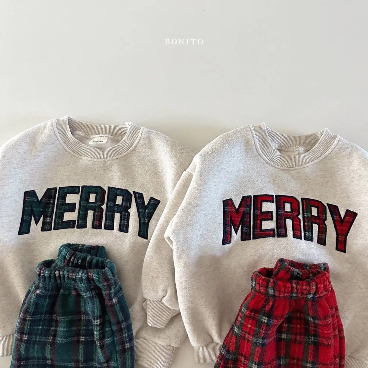 Bonito - Korean Baby Fashion - #babyboutiqueclothing - Merry Top Bottom Set