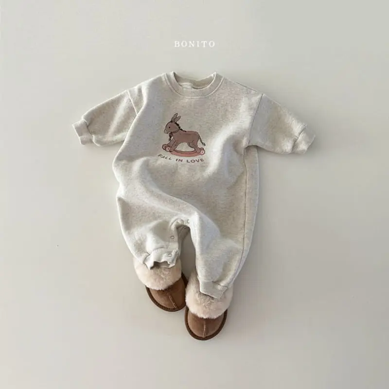 Bonito - Korean Baby Fashion - #babyfever - Donkey Bodysuit - 9