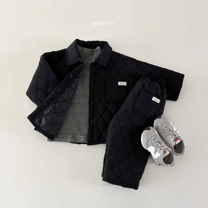 Bonito - Korean Baby Fashion - #babyfever - Quilting Pants - 12