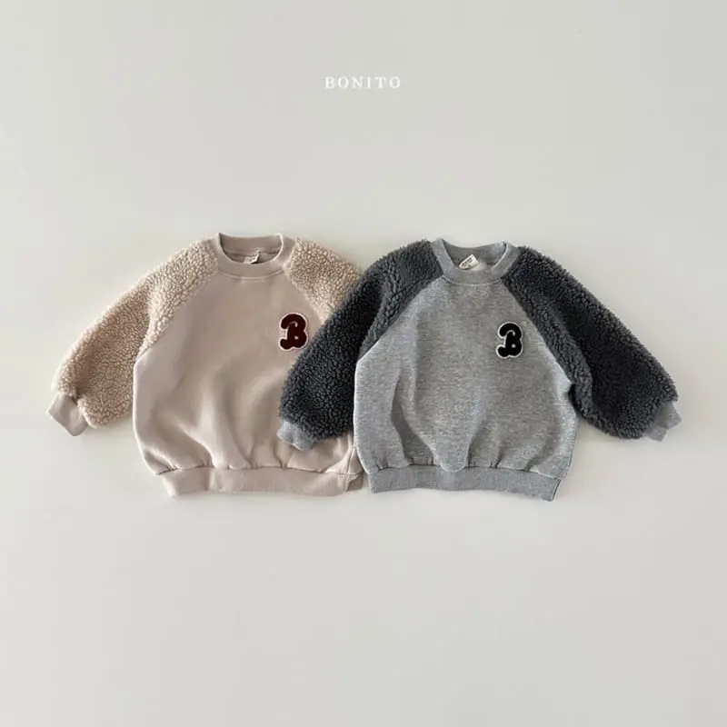Bonito - Korean Baby Fashion - #babygirlfashion - B Dumble Raglan Sweatshirt - 2