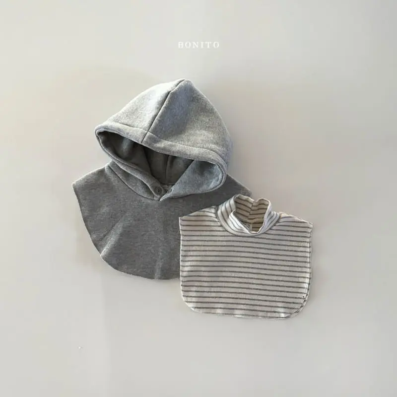 Bonito - Korean Baby Fashion - #babygirlfashion - 1+1 Hoody Muffler - 3