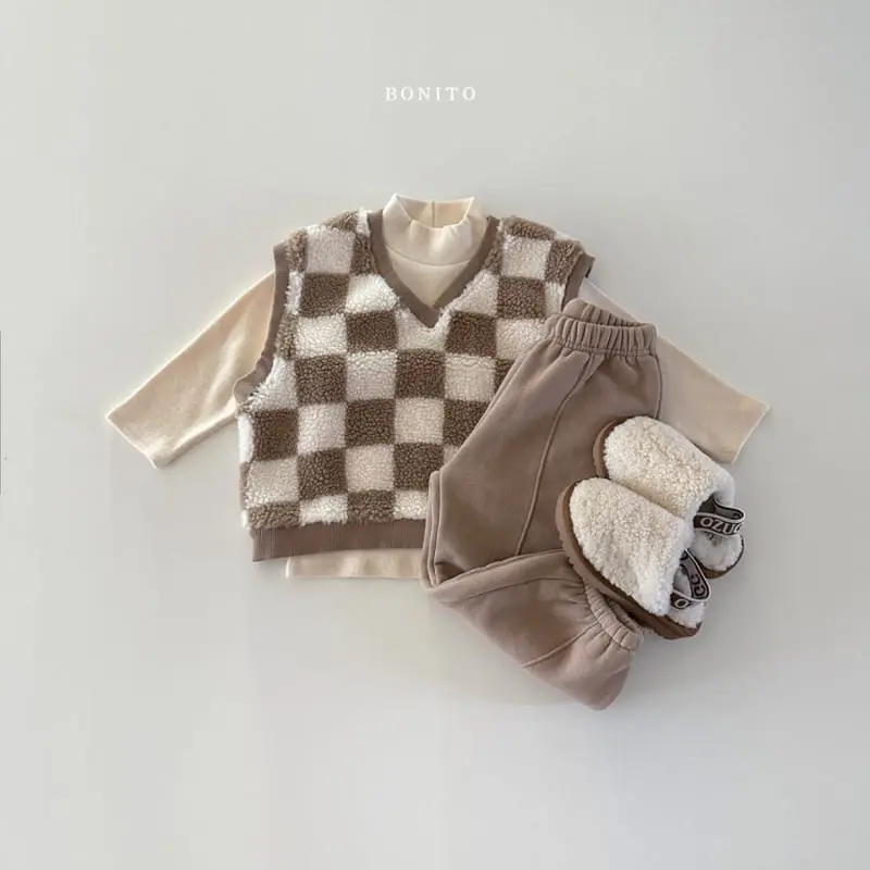 Bonito - Korean Baby Fashion - #babylifestyle - Muffler Tee - 11