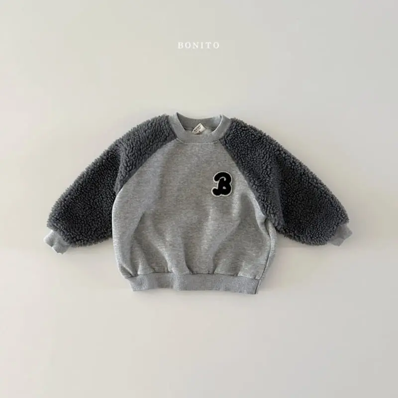Bonito - Korean Baby Fashion - #babylifestyle - B Dumble Raglan Sweatshirt - 4