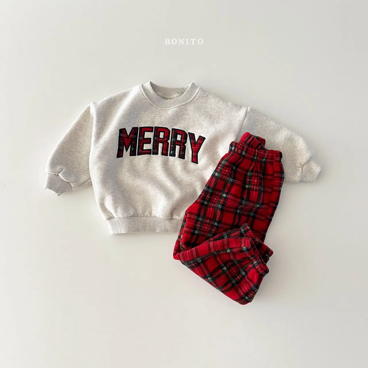 Bonito - Korean Baby Fashion - #babyoninstagram - Merry Top Bottom Set - 7