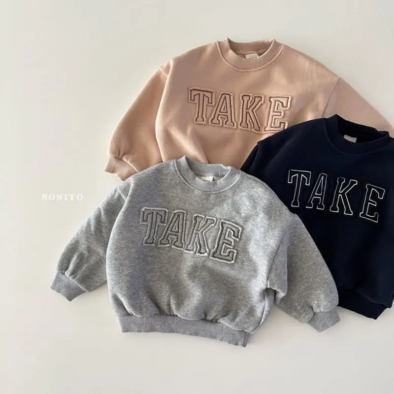 Bonito - Korean Baby Fashion - #babyootd - Take Sweatshirt - 2