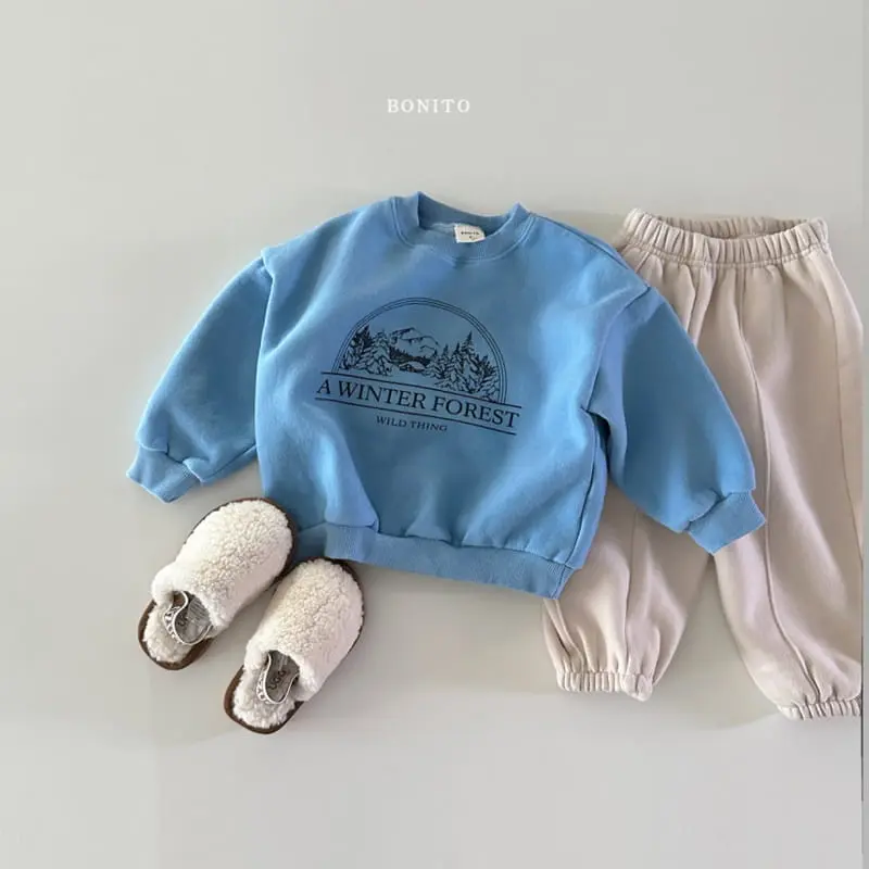 Bonito - Korean Baby Fashion - #babyootd - Winter Forest Sweatshirt - 11