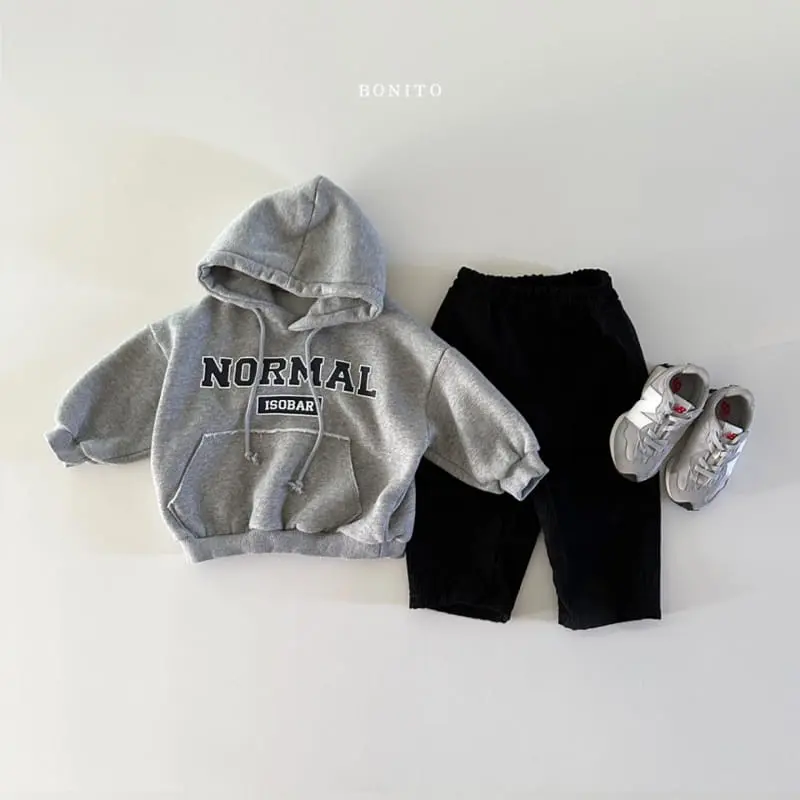 Bonito - Korean Baby Fashion - #babyootd - Nomal Deggi Hoody Tee - 6