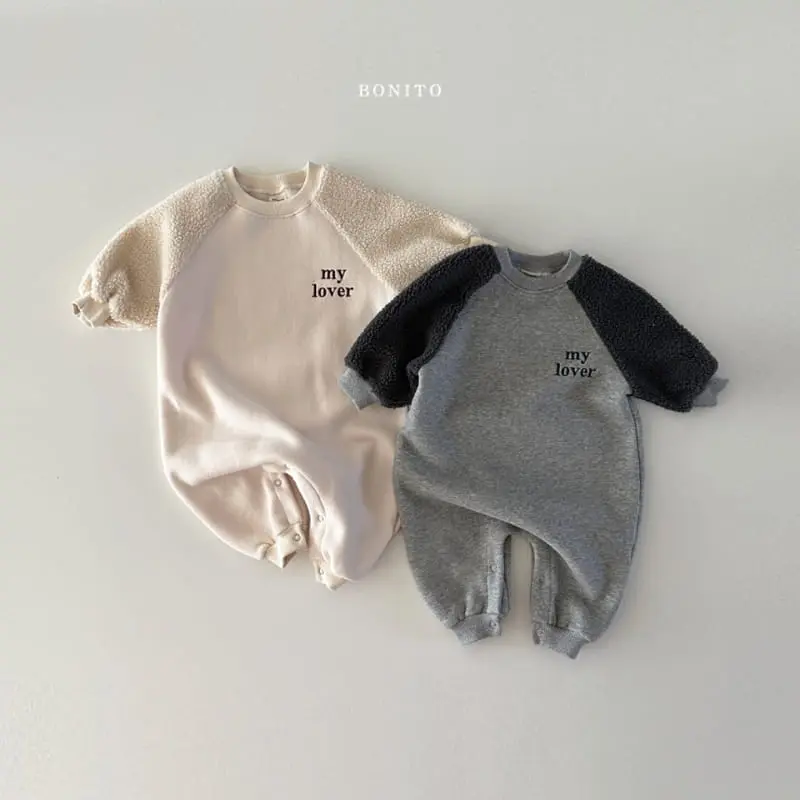 Bonito - Korean Baby Fashion - #babyoutfit - My Lover Dumble Bodysuit