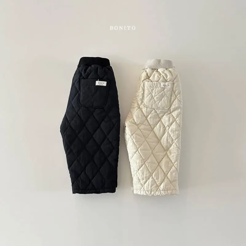 Bonito - Korean Baby Fashion - #babyoutfit - Quilting Pants - 3