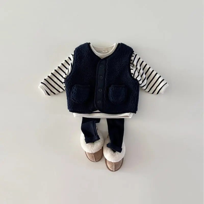 Bonito - Korean Baby Fashion - #babywear - Bbogle Dumble Vest - 11