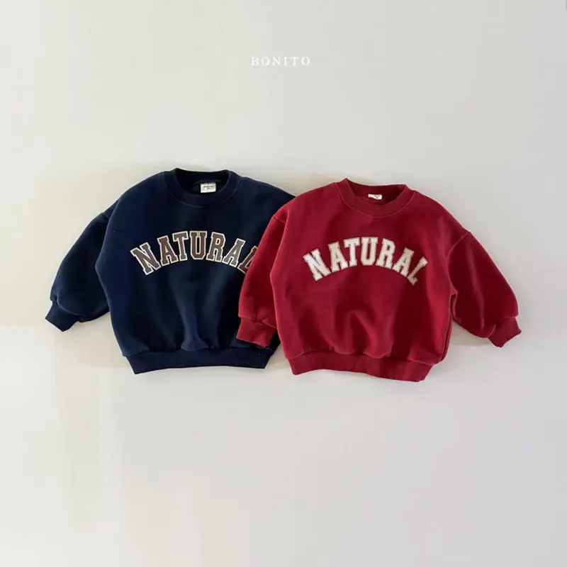 Bonito - Korean Baby Fashion - #onlinebabyboutique - Natural Sweatshirt