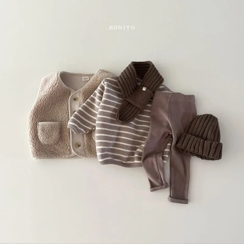 Bonito - Korean Baby Fashion - #onlinebabyboutique - Bbogle Dumble Vest - 12