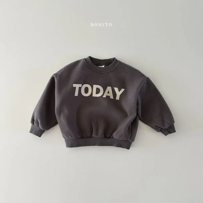 Bonito - Korean Baby Fashion - #onlinebabyboutique - Today Sweatshirt - 3