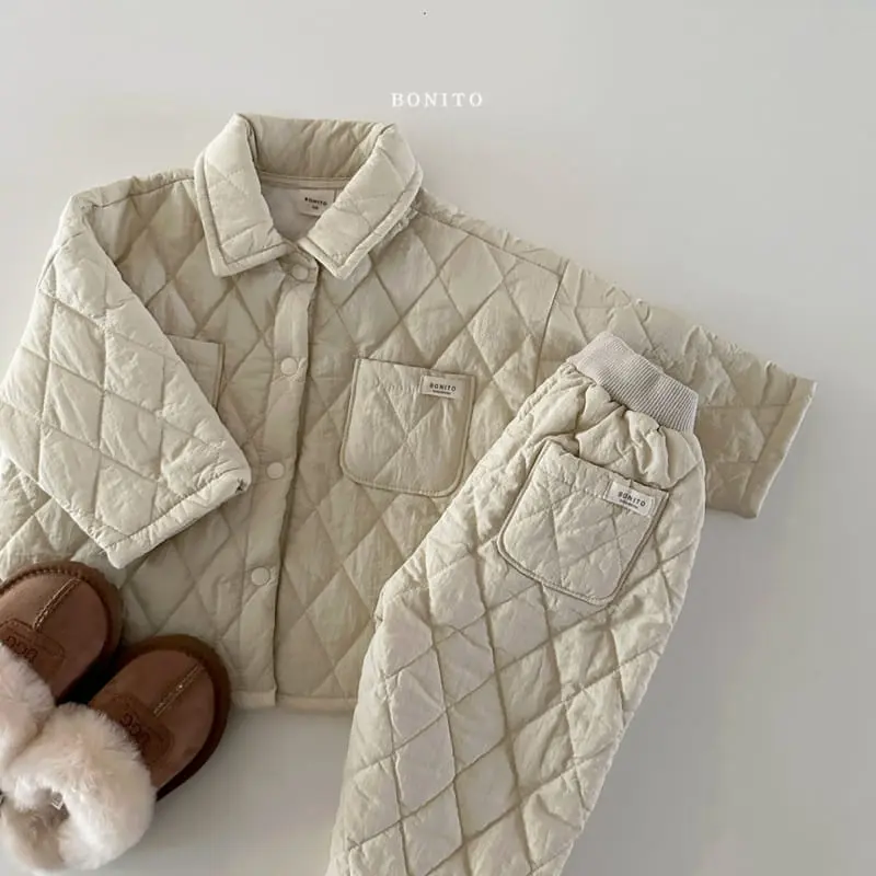 Bonito - Korean Baby Fashion - #smilingbaby - Quilting Pants - 7