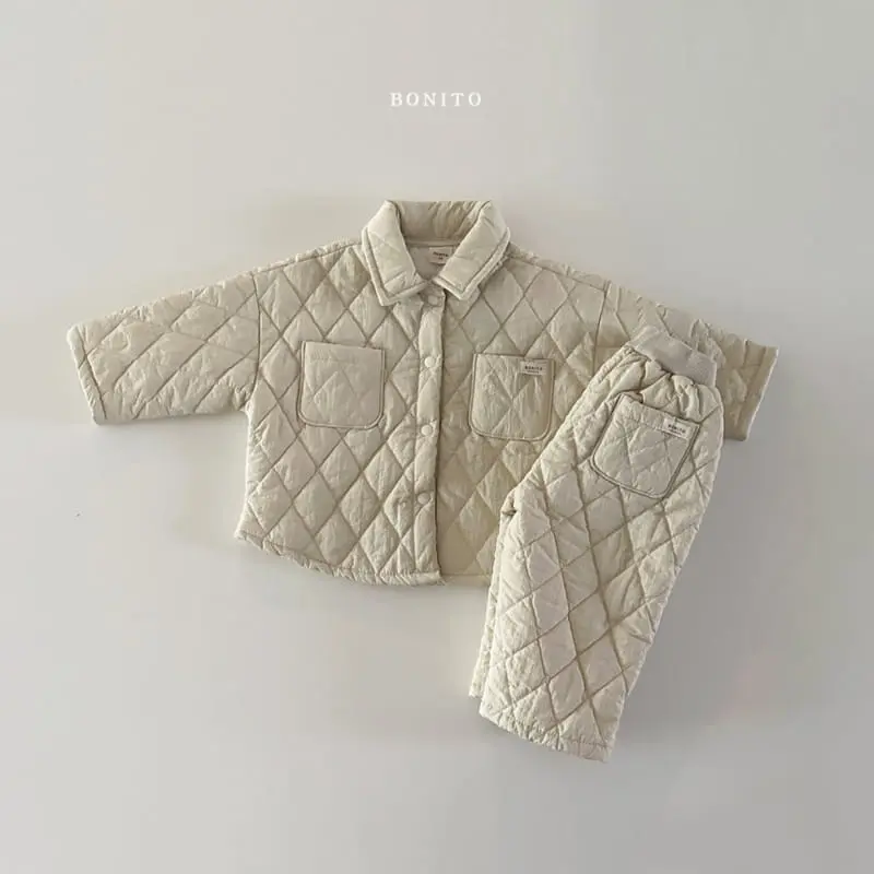 Bonito - Korean Baby Fashion - #smilingbaby - Quilting Shirt - 6