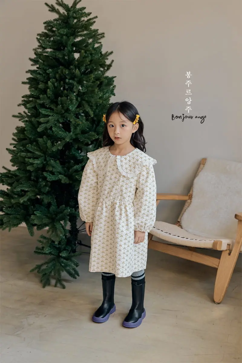 Bonjour Ange - Korean Children Fashion - #childofig - Stella One-piece - 8