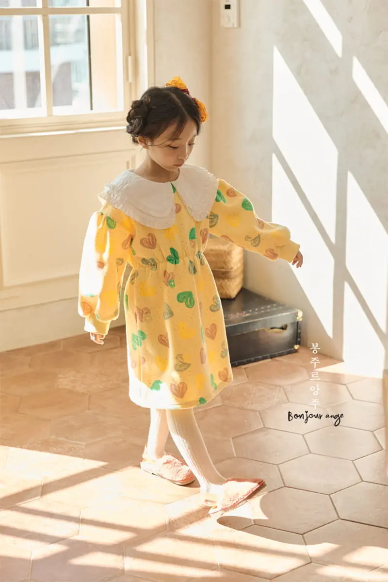 Bonjour Ange - Korean Children Fashion - #childofig - Double Fleece One-piece - 6