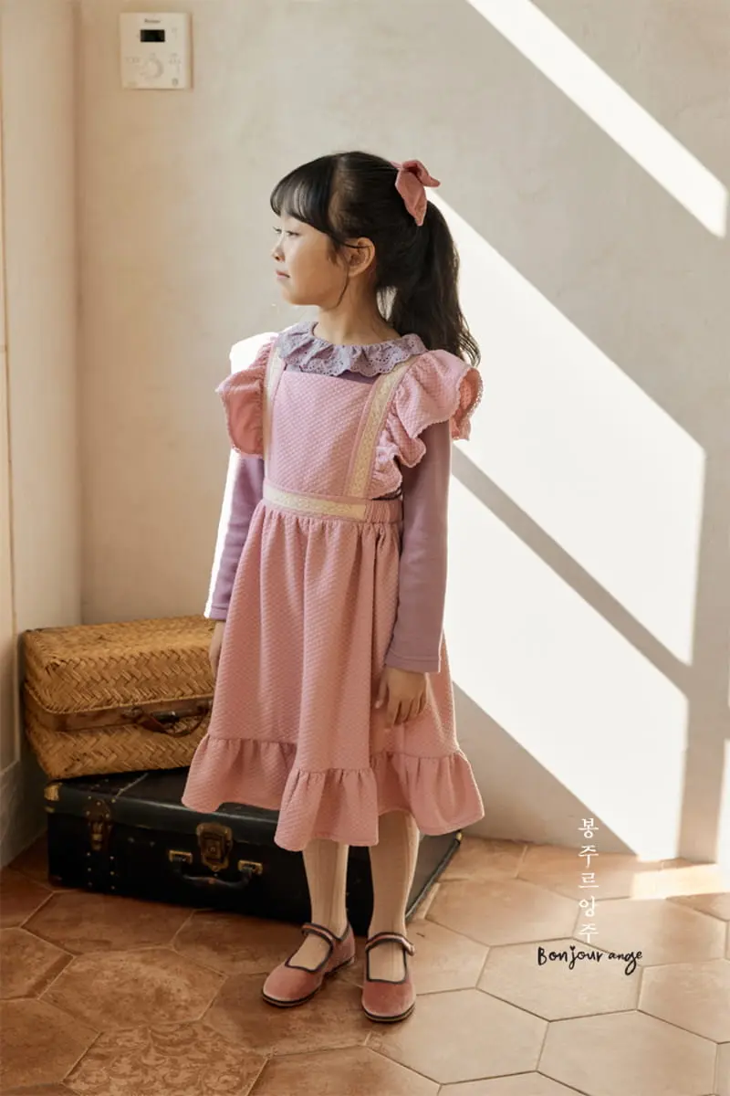 Bonjour Ange - Korean Children Fashion - #childrensboutique - Flat Quilting One-piece - 8