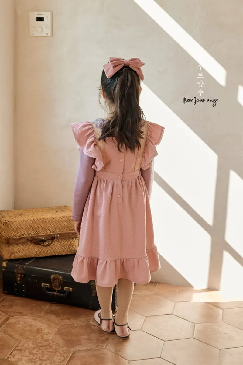 Bonjour Ange - Korean Children Fashion - #designkidswear - Flat Quilting One-piece - 9