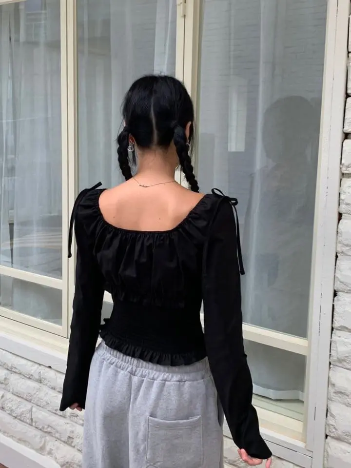 Bricklane - Korean Women Fashion - #pursuepretty - Smocked Blouse