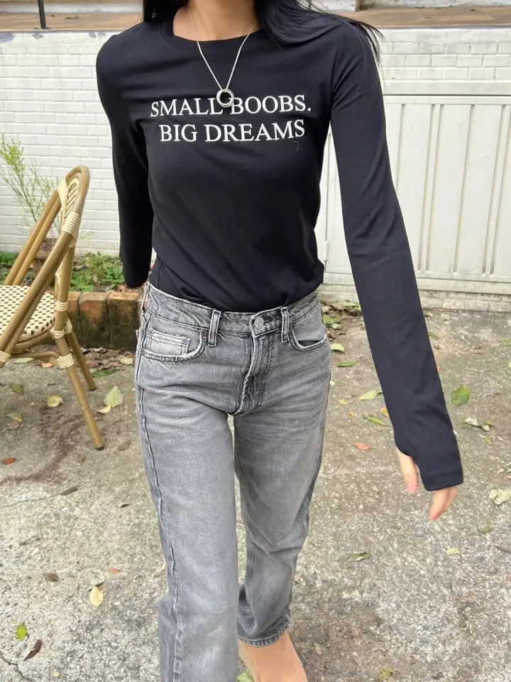 Bricklane - Korean Women Fashion - #pursuepretty - Small Warmer Tee - 4