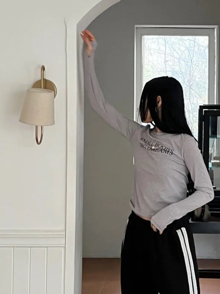 Bricklane - Korean Women Fashion - #shopsmall - Small Warmer Tee - 6