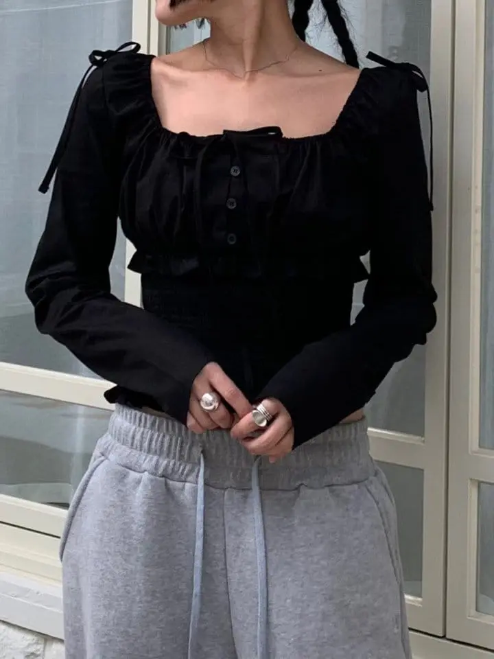 Bricklane - Korean Women Fashion - #thelittlethings - Smocked Blouse - 6