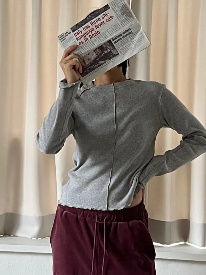 Bricklane - Korean Women Fashion - #womensfashion - 8 Terry Tee - 4