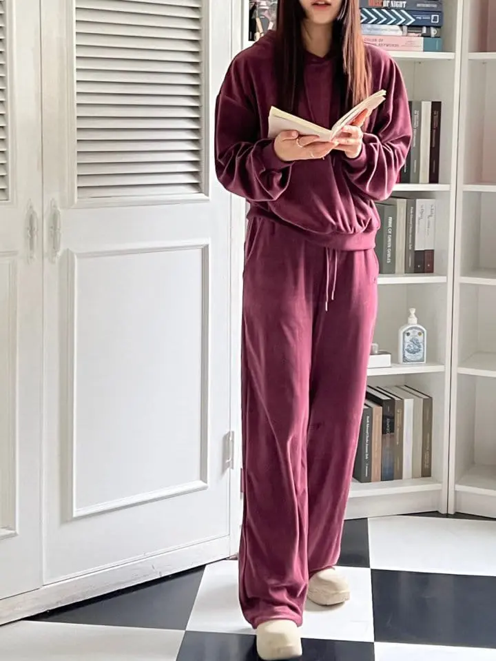 Bricklane - Korean Women Fashion - #womensfashion - Veloure Pants - 11