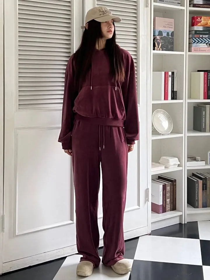 Bricklane - Korean Women Fashion - #womensfashion - Veloure Pants - 9