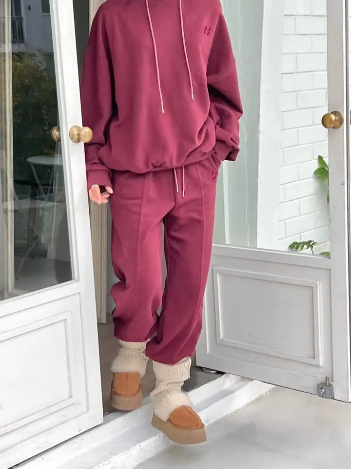 Bricklane - Korean Women Fashion - #momslook - B Logo Hoody - 4