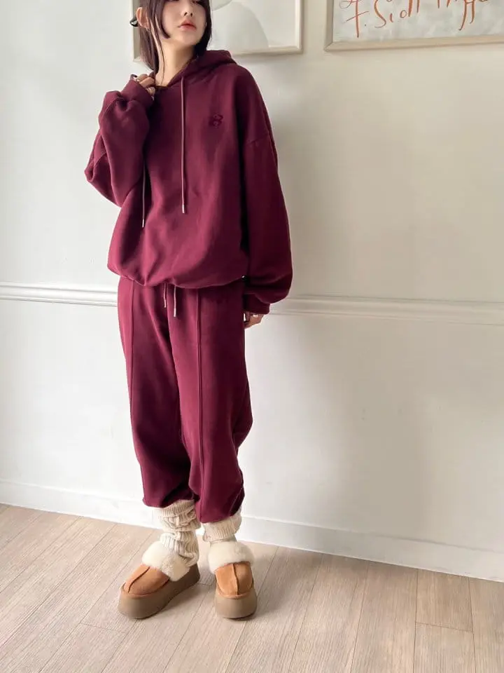 Bricklane - Korean Women Fashion - #womensfashion - B Logo Pants - 7