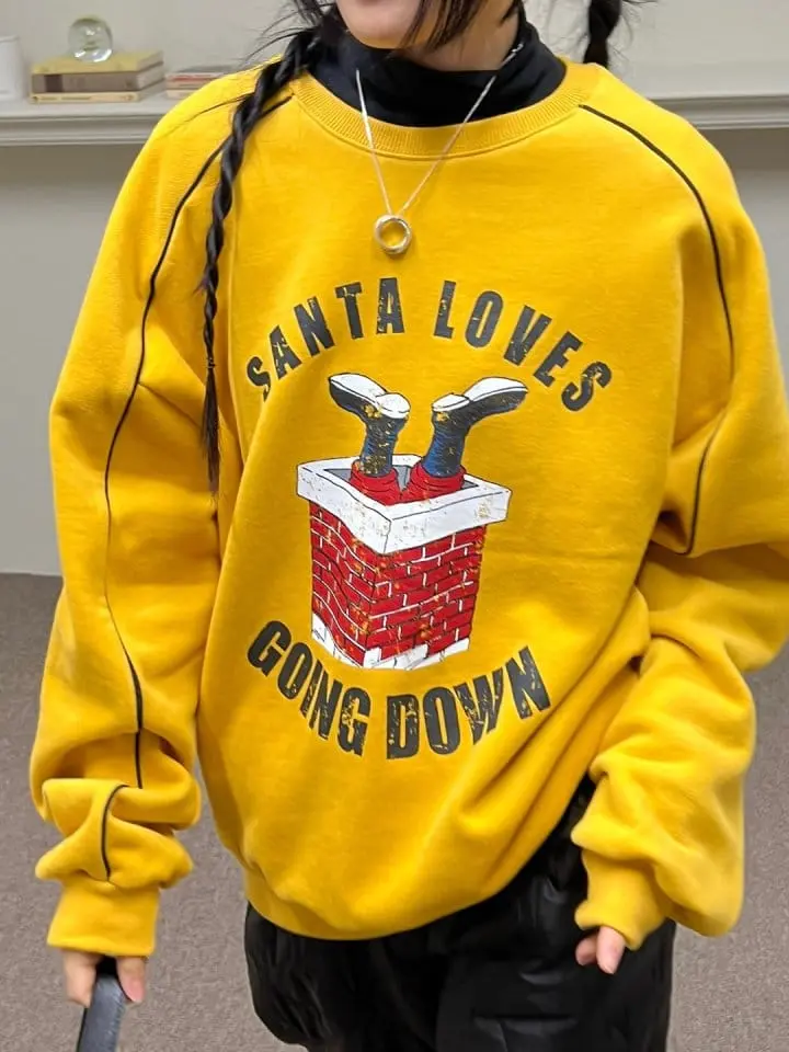 Bricklane - Korean Women Fashion - #womensfashion - Stack Fleece Sweatshirt - 8