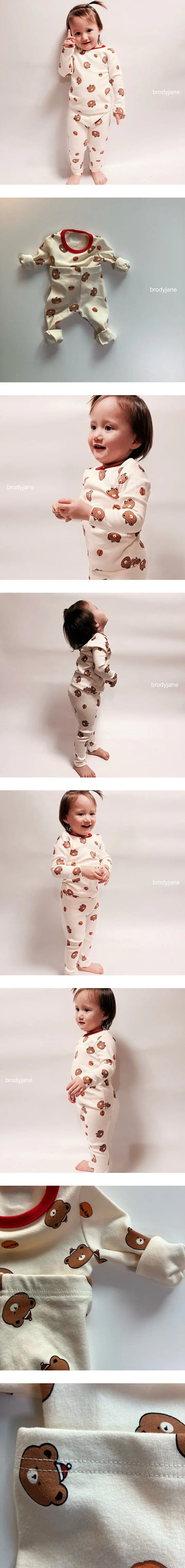 Brody Jane - Korean Baby Fashion - #babyootd - Santa Bear Set Bebe