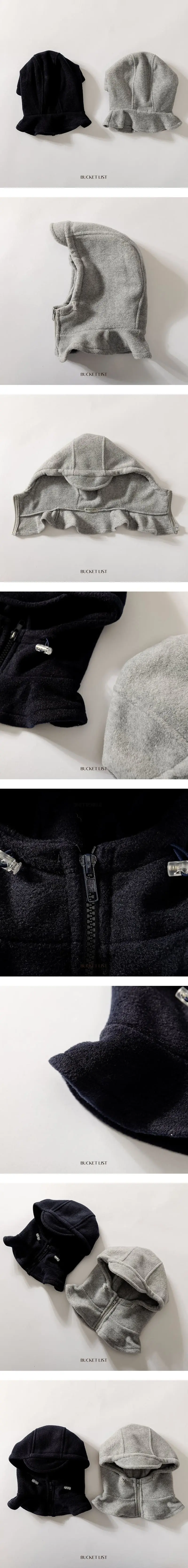 Bucket List - Korean Children Fashion - #magicofchildhood - Fleece Baraclava