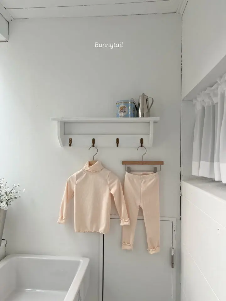 Bunnytail - Korean Children Fashion - #discoveringself - Velvet Fleece Leggings - 3