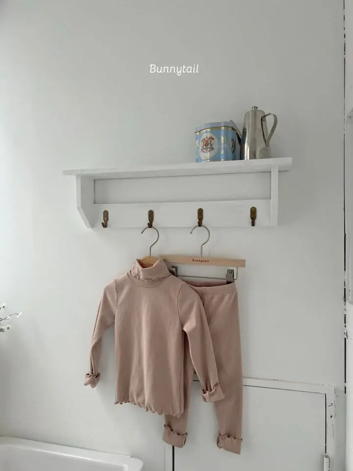 Bunnytail - Korean Children Fashion - #discoveringself - Velvet Fleece Leggings - 4