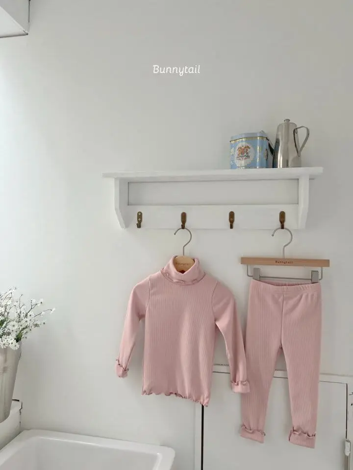 Bunnytail - Korean Children Fashion - #kidsshorts - Velvet Fleece Leggings - 5