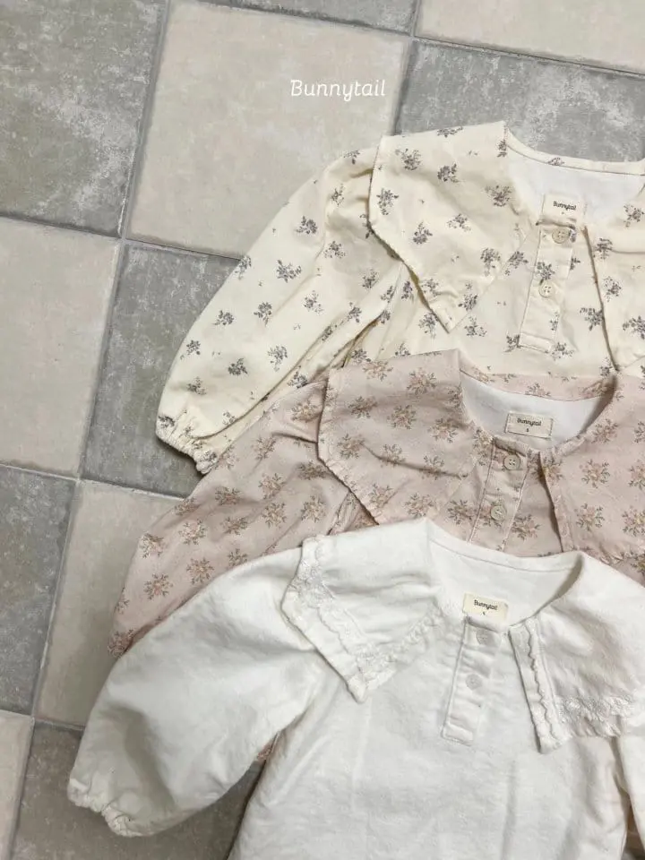 Bunnytail - Korean Children Fashion - #kidzfashiontrend - Blanche Blouse