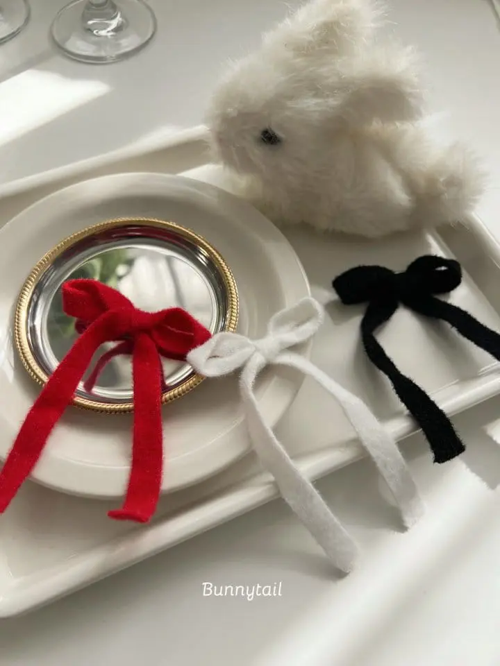 Bunnytail - Korean Children Fashion - #stylishchildhood - Winter Rose Hairpin  ( 2ea 1set ) - 2