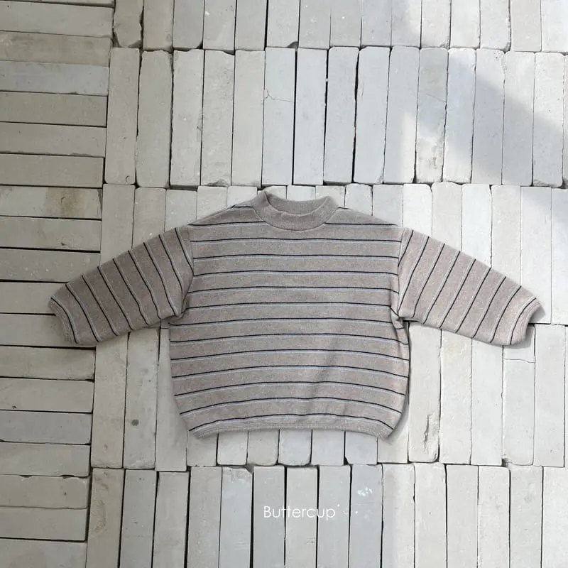 Buttercup - Korean Children Fashion - #childrensboutique - Big Terry Lavel Tee