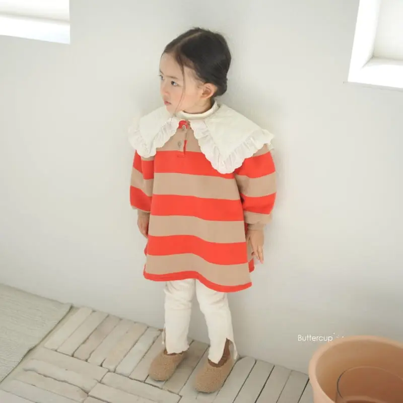 Buttercup - Korean Children Fashion - #designkidswear - Big Ribbon One-piece - 6