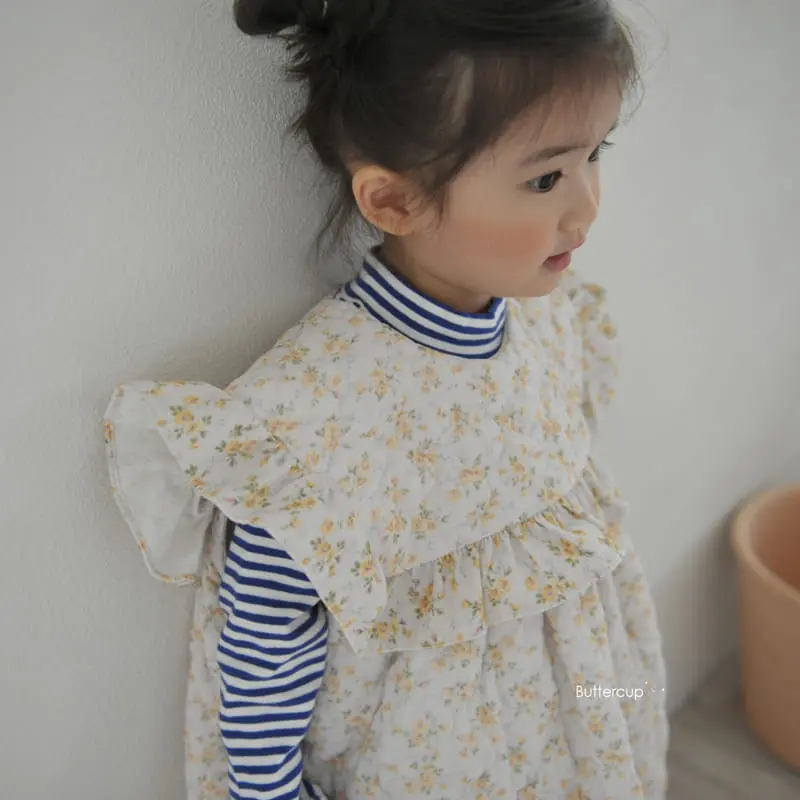 Buttercup - Korean Children Fashion - #designkidswear - Big Colllar Flower One-piece - 5