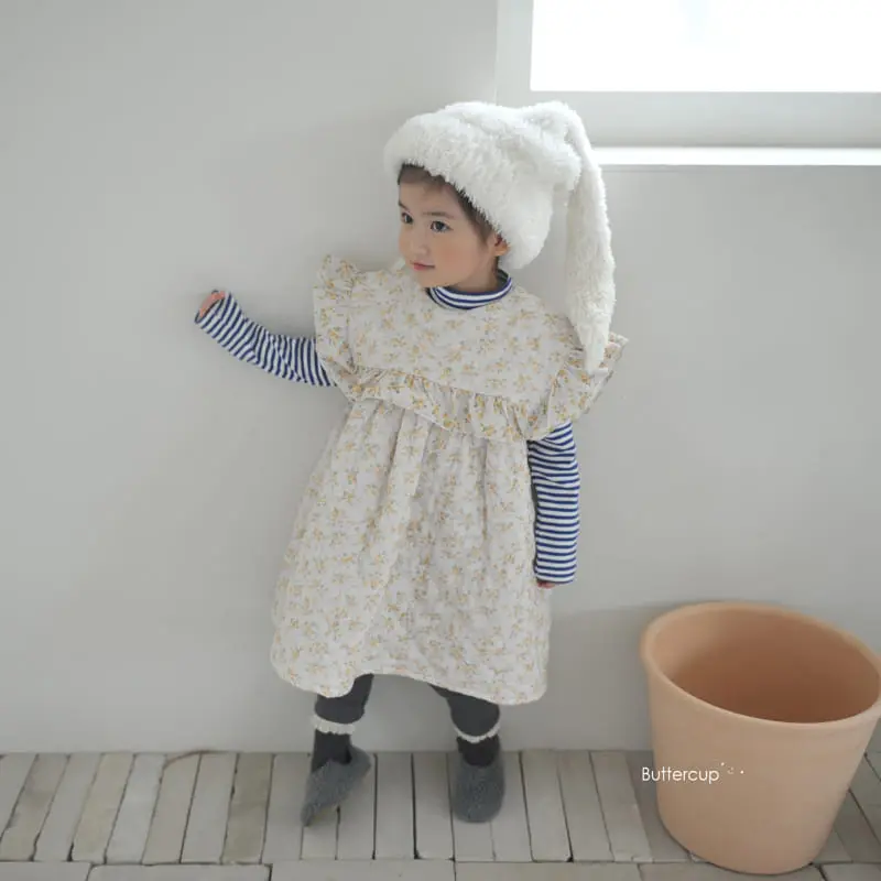 Buttercup - Korean Children Fashion - #discoveringself - Big Colllar Flower One-piece - 6