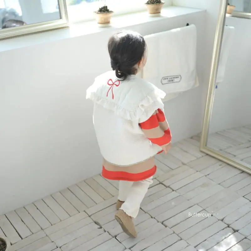 Buttercup - Korean Children Fashion - #kidsstore - Big Ribbon One-piece - 10