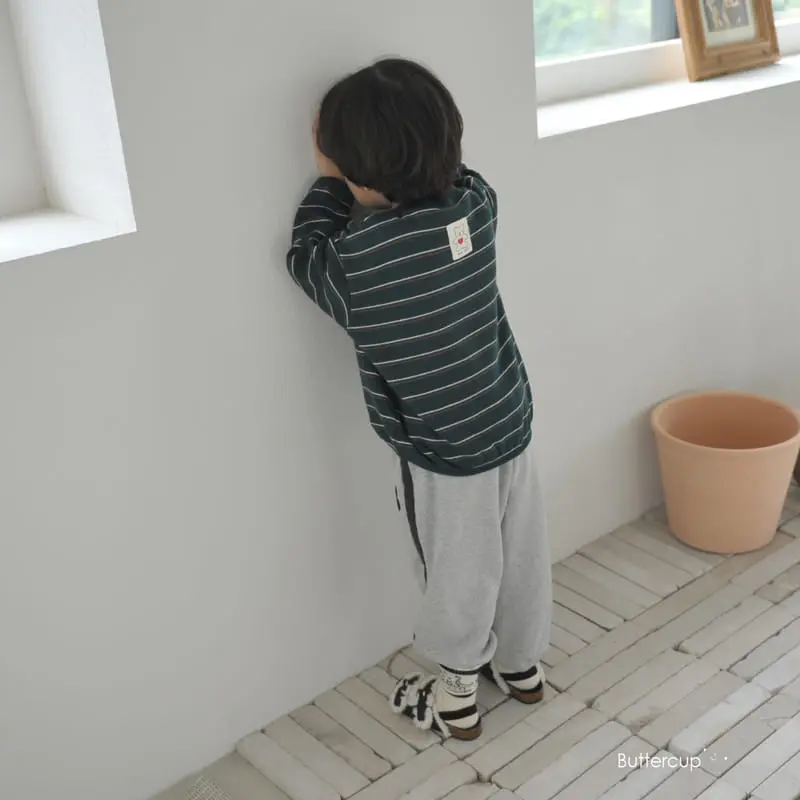 Buttercup - Korean Children Fashion - #minifashionista - Big Terry Lavel Tee - 11