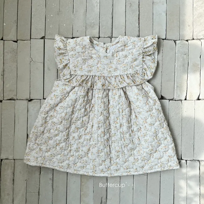 Buttercup - Korean Children Fashion - #prettylittlegirls - Big Colllar Flower One-piece