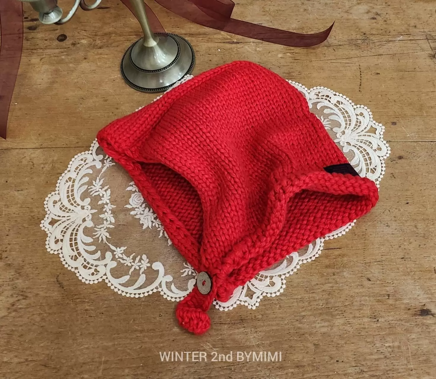 Bymimi - Korean Children Fashion - #childofig - Button Baraclava - 8