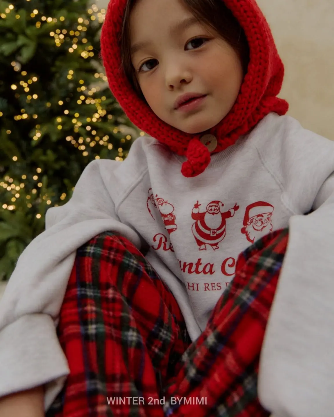 Bymimi - Korean Children Fashion - #littlefashionista - Pretty Check Jogger Pants - 8