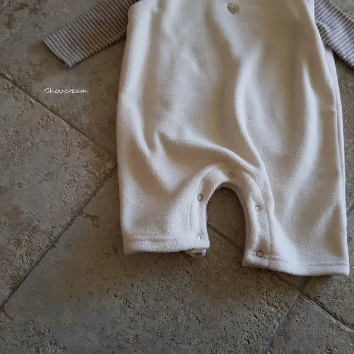 Choucream - Korean Baby Fashion - #babyboutique - Cozy Vest Bodysuit - 4